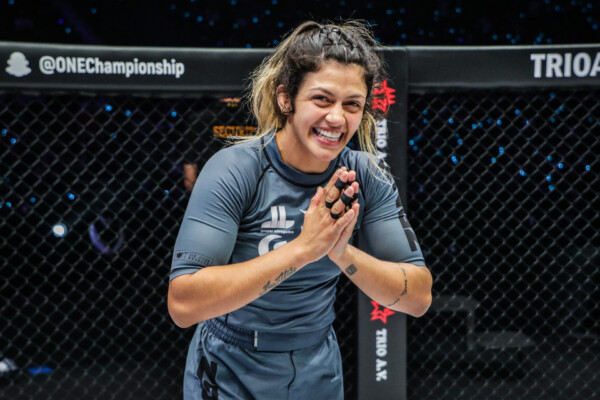 Bianca Basilio is declared winner against Milena Sakumoto at ONE 163