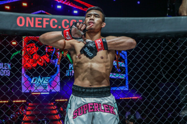 Superlek Kiatmoo9 stands in the Circle at ONE 164
