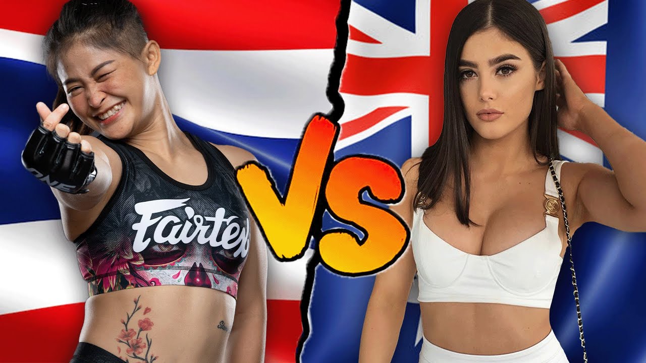 womens muay thai brawl stamp fairtex vs alma juniku