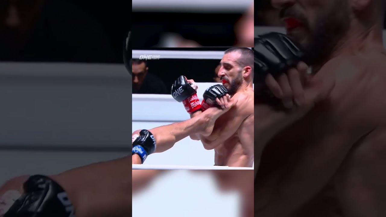 mohammad sadeghi kicks off one friday fights 1 with a teep to the face
