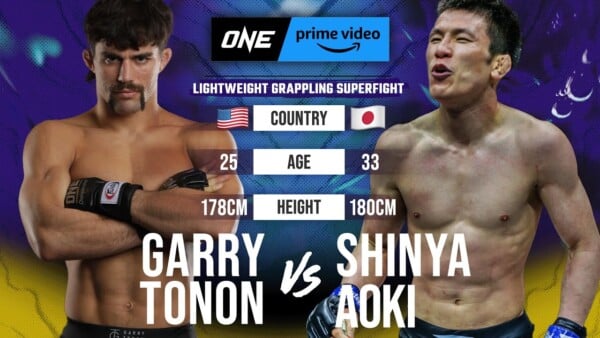 ones first ever grappling super fight garry tonon vs shinya aoki 600x338
