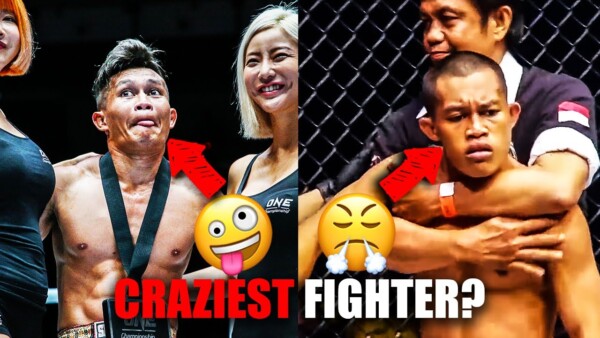 wackiest fighter in mma papua badboy is wild 600x338