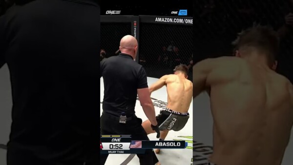 Eddie Abasolo  STARCHES Niclas Larsen with a stiff right hand for the second round knockout!