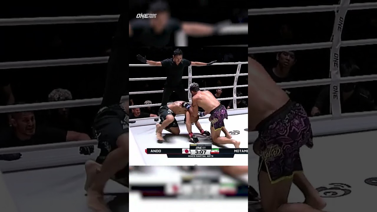 How did he survive this head kick?!