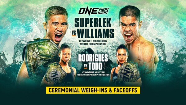 ONE Fight Night 8: Superlek vs. Williams | Ceremonial Weigh Ins & Faceoffs