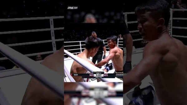 Rak  comes out FIRING on Chusap for a first round TKO win!