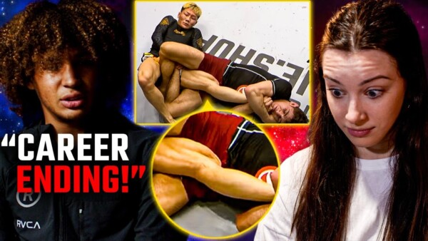 why didnt he tap grapplers react to terrifying leglock 600x338
