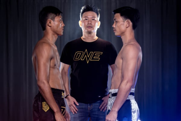 Batman Or Atchariya faces off with Paidang Kiatsongrit ahead of ONE Friday Fights 13