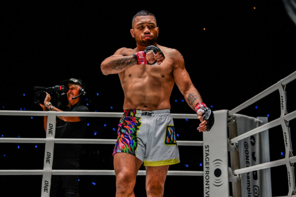 Australian MMA fighter Isi Fitikefu gets ready for war
