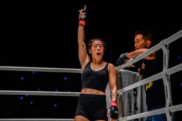 Meng Bo Dayane Cardoso ONE Fight Night 9 4