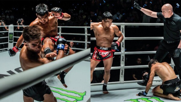 FLYING KNEE KNOCKOUT ✈️ Samingdam vs. Javad Bigdeli