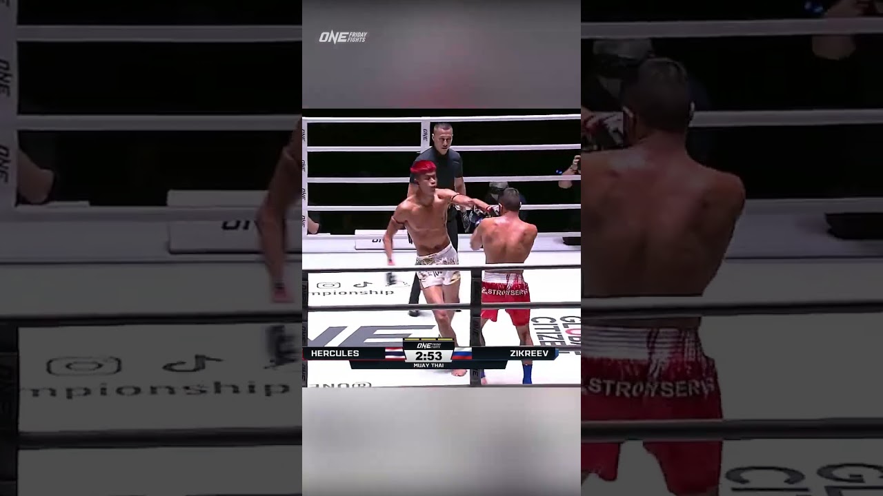 Hercules ekes out Aslanbek Zikreev by split decision in a hard fought battle! ⚔️