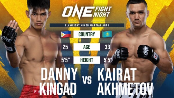 Kairat Akhmetov vs. Danny Kingad | Full Fight Replay