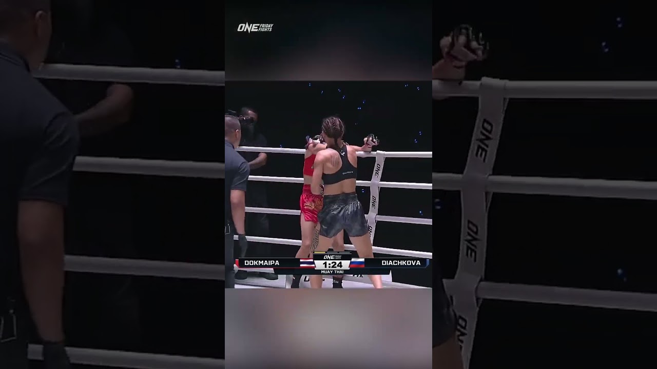 Natalia Diachkova  keeps the KOs coming with a first round blitz of Dokmaipa! ⚡