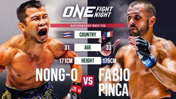 Nong O vs. Fabio Pinca | Full Fight From The Archives