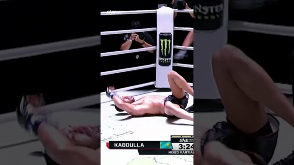 Ali Kabdulla  kicks off ONE Friday Fights 18 with a third round TKO of Richard Godoy!