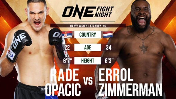 HEAVYWEIGHT DESTRUCTION  Rade Opacic vs. Errol Zimmerman