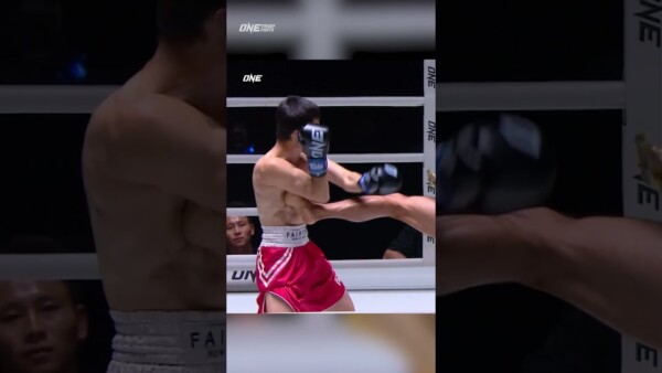 Huo Xiaolong  stabs Ali Serik's liver to score a 64 SECOND KO! ️
