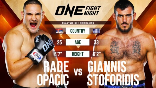 Kickboxing Giants COLLIDE  Rade Opacic vs. Giannis Stoforidis
