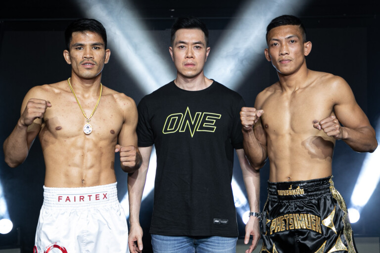 nakrob faces off with ploywitthaya ahead of ONE Friday Fights 15