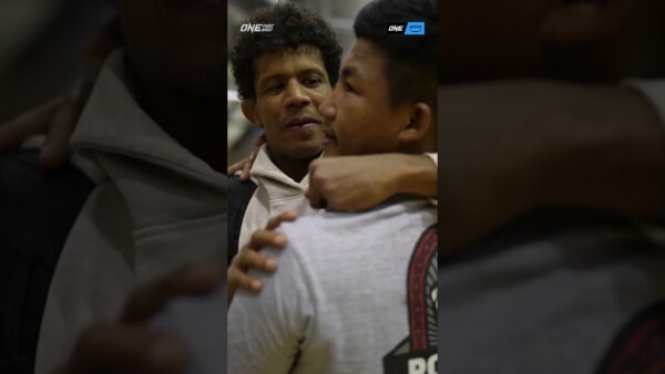 Never stop, champ ❤️ Is a new bromance brewing between Adriano Moraes and Rodtang? #ONEFightNight10