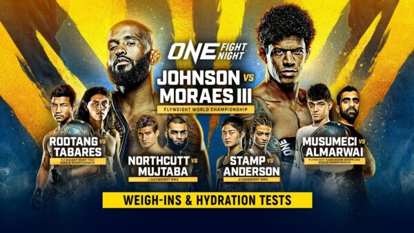 ONE Fight Night 10: Johnson vs. Moraes III | Weigh Ins & Hydration Tests