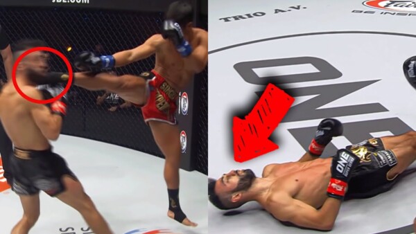 SAVAGE HEAD KICK KO  Superbon SLEPT Giorgio Petrosyan