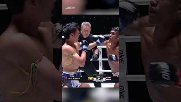 Sulaiman  steamrolls Petake for the second round TKO!
