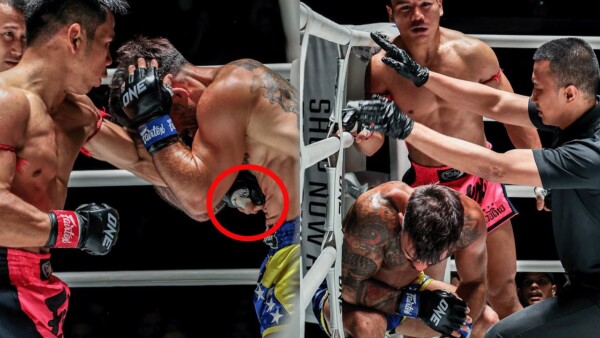 VICIOUS BODY SHOT KO  Yodlekpet vs. Denis Puric