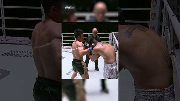Worlaphon UNLOADS with punches to end Round 2!
