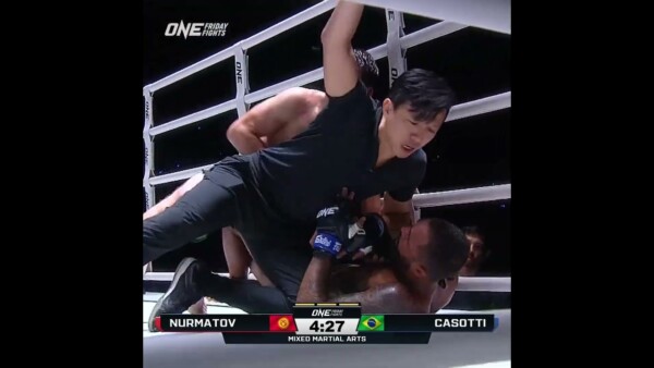Adilet Nurmatov  smashes Leonardo Casotti for the TKO win in his ONE debut!