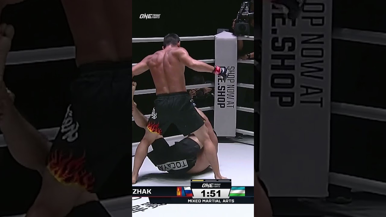 Chayan Oorzhak  kicks off #ONEFridayFights23 with a first round TKO!