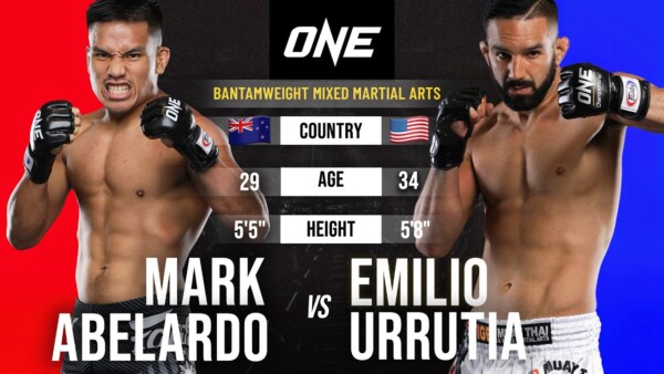 INSANE FLYING ELBOW KO  Mark Abelardo vs. Emilio Urrutia