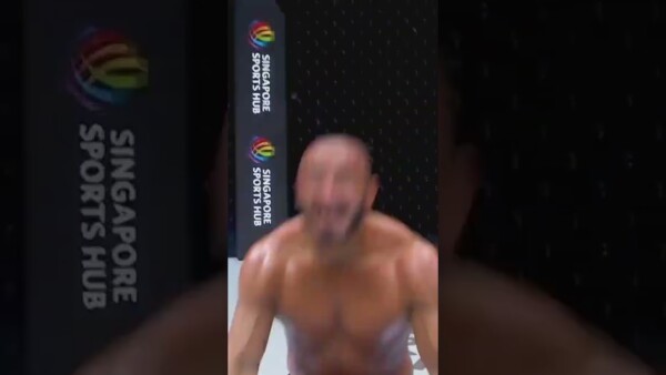 “Japanese Beast” knows how to celebrate  Name another WILD post fight celebration you’ve seen