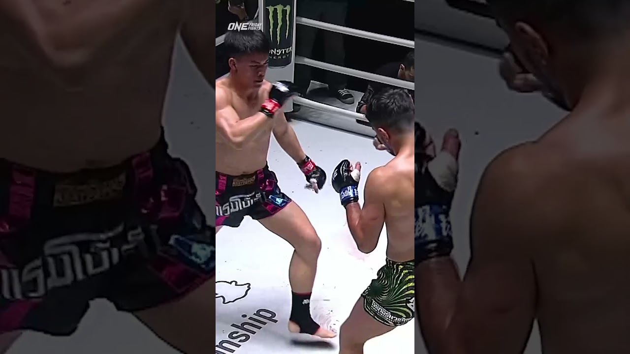 Rambolek hits a perfectly timed sweep!