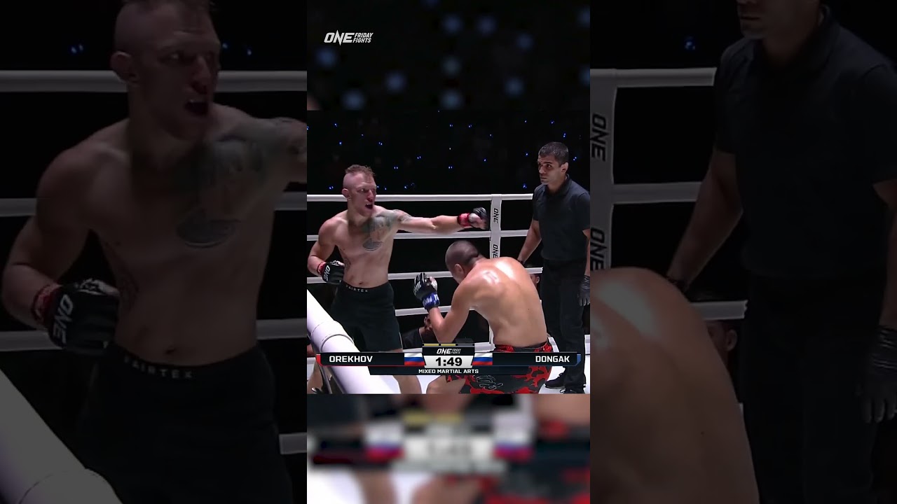 Torepchi Dongak  overwhelms Ivan Orekhov for the TKO win to kick off ONE Friday Fights 20!