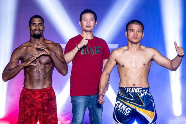 Fabio Reis and Pongsiri face off ahead of ONE Friday Fights 24
