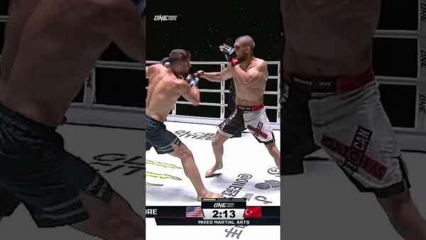 Emran Hafizoglu  punches out the mouthpiece!
