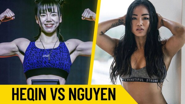 Explosive Women’s MMA Scrap  Lin Heqin vs. Bi Nguyen