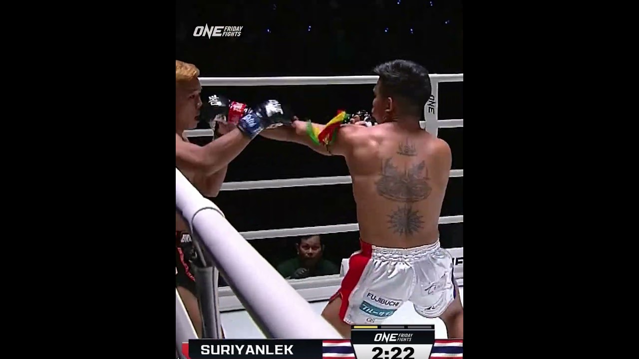 Suriyanlek  blitzes Yodduangjai for a 50 second KO! ⚡