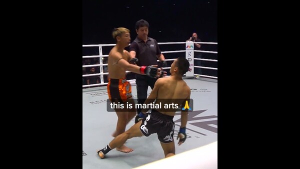 The beauty of martial arts  What's your favorite moment of respect? ⁠