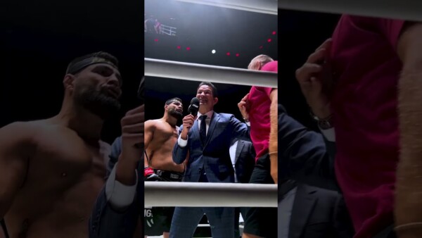 The two division ONE World Champion was ready to settle it right then and there