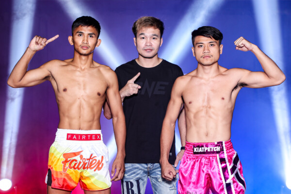 Kongsuk Fairtex and Jaosuayai Sor Dechapan face off ahead of ONE Friday Fights 28