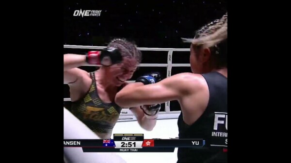 ON FIRE  Yu Yau Pui and Celest Hansen throw down in Round 3