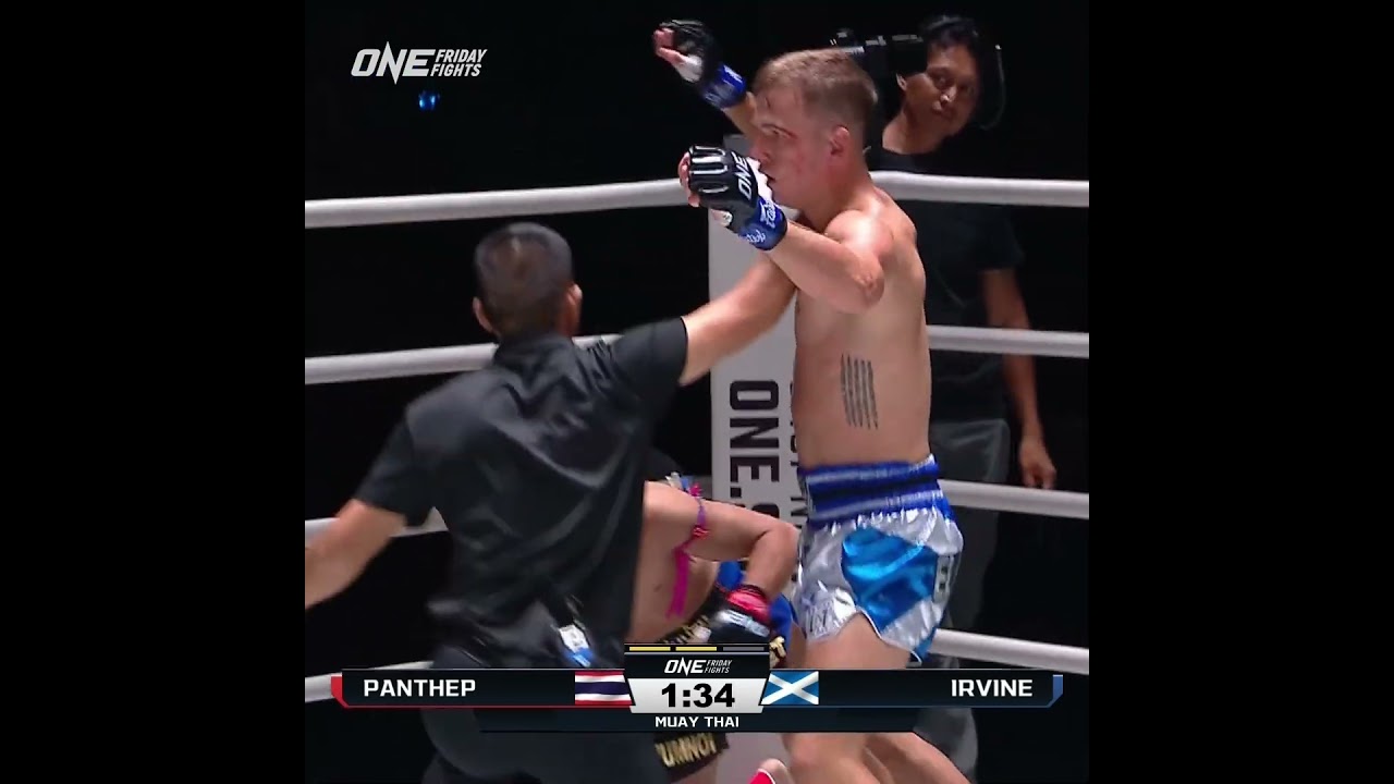 Stephen Irvine  swarms Panthep for his second straight knockout in ONE!