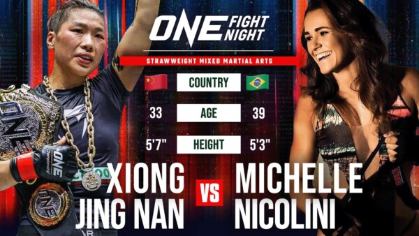Striker Battles Grappler ⚔️ Xiong Jing Nan vs. Michelle Nicolini