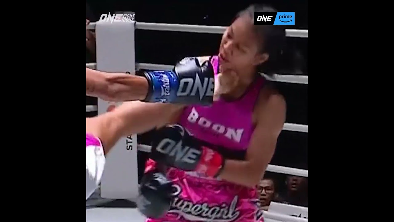 Supergirl eats head kicks for breakfast