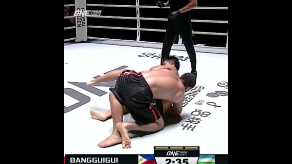 Suplex city ‍♂️ Sanzhar Zakirov  dominates Dave Bangguigui for a third round TKO!