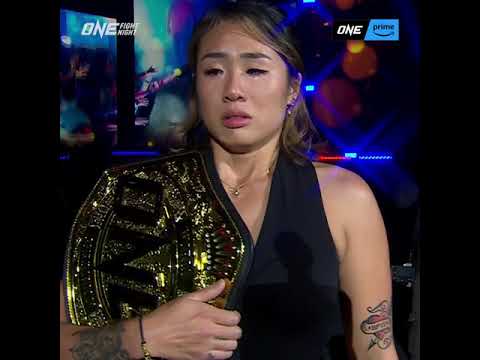 An emotional entrance for Angela Lee ❤️