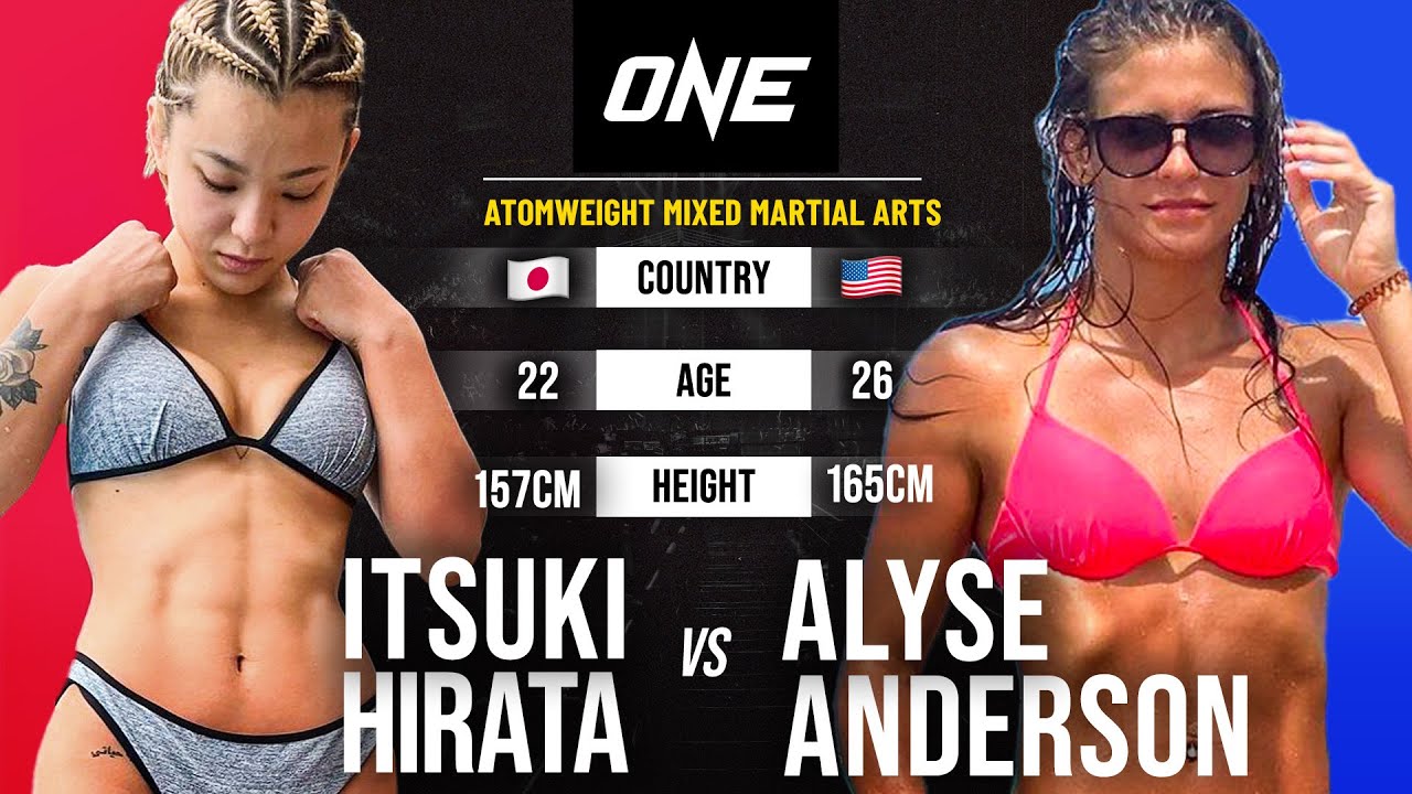 Insane Women’s MMA Brawl  Itsuki Hirata vs. Alyse Anderson